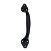 "Baali" Black Antique Iron Door and Cabinet Pull
